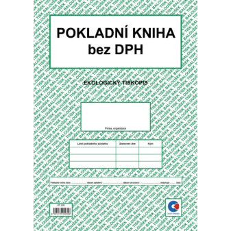 BA ET 378 Pokladničná kniha bez DPH A4 50 listov