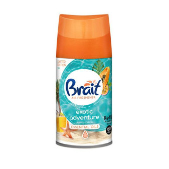 BRAIT osvěžovač vzduchu 250ml AUTOMAT EXOTIC ADVENTURE ( náhrada)