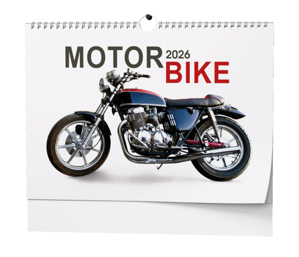 Nástenný kalendár - Motorbike - A3