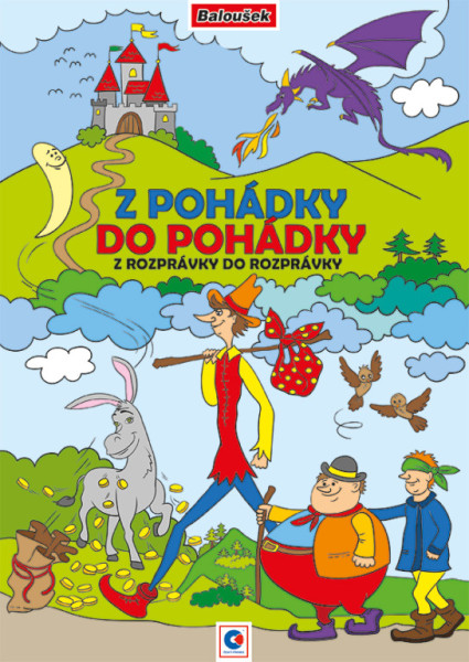 Omalovánka  - A4 -  Z Pohádky do pohádky