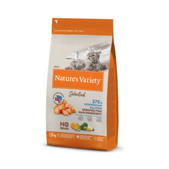Nature´s variety selected pre mačky s lososom 1,25kg