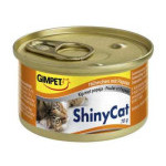 ShinyCat konzerva kura + papája 70g