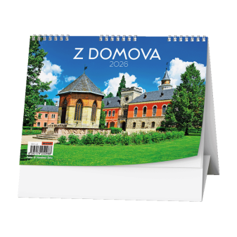 Stolový kalendár - Z domu