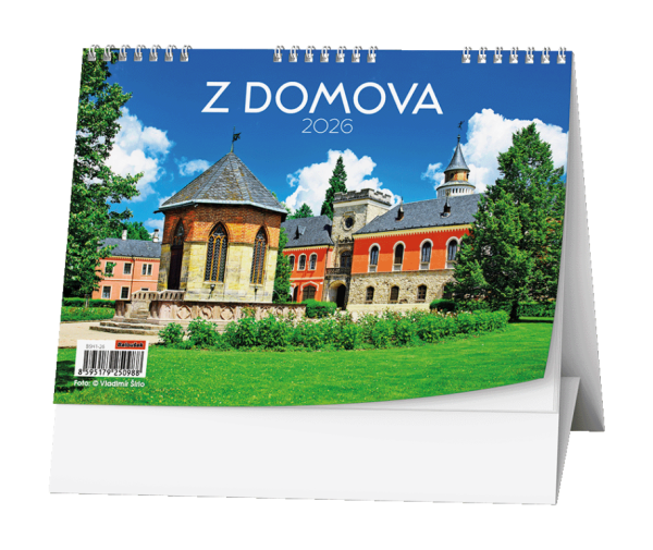 Stolový kalendár - Z domu