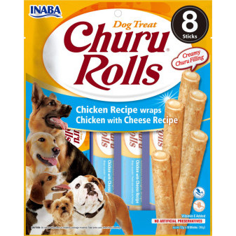 Churu dog Rolls - kuře, sýr 96g