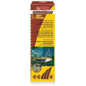 Sera širokospektrálne liečivo do akvárií Omnipur 50ml