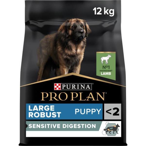 Pre Plan Dog Sensitive Digestion Puppy Large Robust jahňacie 12kg