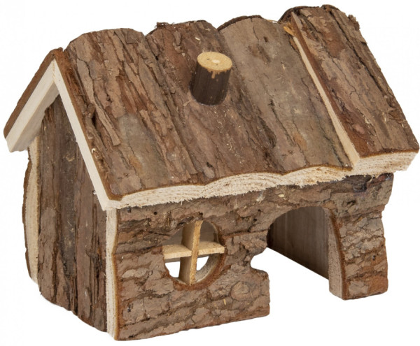 FLAMINGO domček HOUSE GRITTY WOOD S 14,5x11x11,5cm