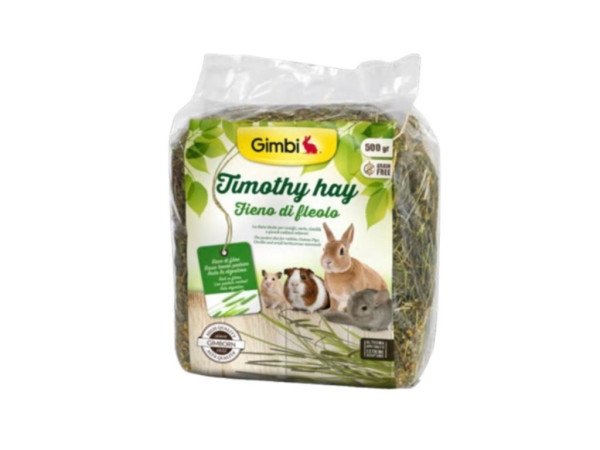 GIMBI špeciálne seno zo sušeného bojinku lúčneho 15l/500g