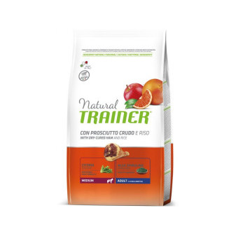 TRAINER Natural Medium Adult prosciutto a ryža 12kg