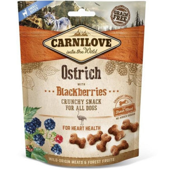 Carnilove Dog Crunchy Snack Ostrich, Blackber. and fresh meat 200g