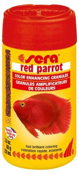 Sera špeciálne krmivo pre papagájov cichlidy Red Parrot 250ml