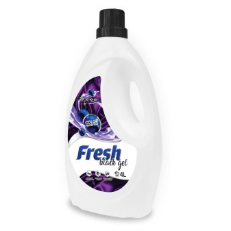 Prací gél Fresh Black, 4l
