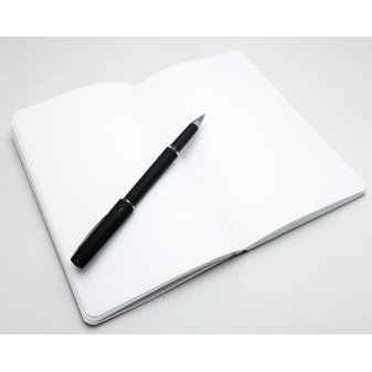 Notes prázdny - A5 - kraft - Jednorožec