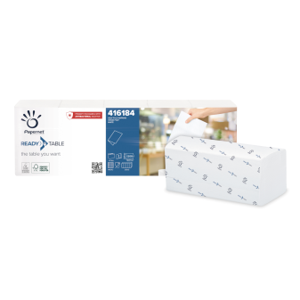 Papernet gastro obrúsky 1/2 sklad, 2vr. celulóza, 8000ks