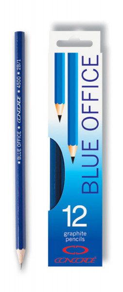 Concorde Grafitová ceruzka Blue office 4500 č. 1 (2B) A1034