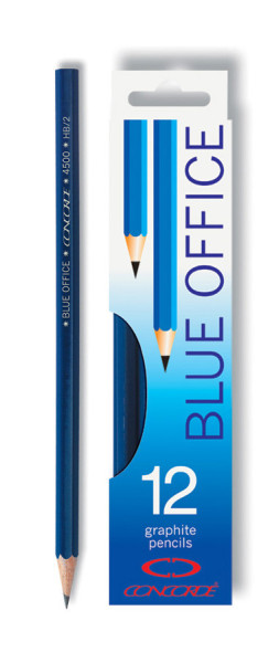 Concorde Grafitová tužka Blue office 4500 č. 2 (HB) A1035