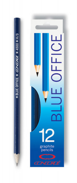 Concorde Grafitová ceruzka Blue office 4500 č. 3 (H) A1036
