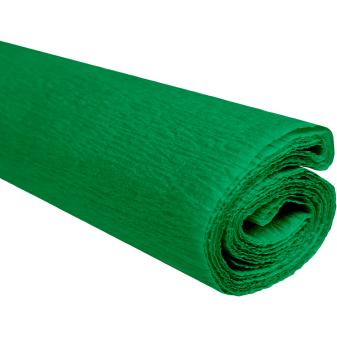 Krepový papier zelený 0,5x2m C31 28 g/m2