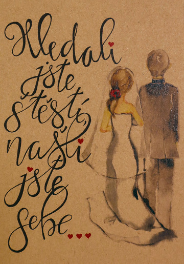 Prianiečko BeBechy - recyklovaný papier - Hľadali