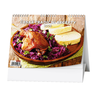 Stolový kalendár - České tradičné recepty