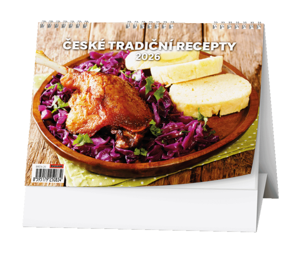 Stolový kalendár - České tradičné recepty