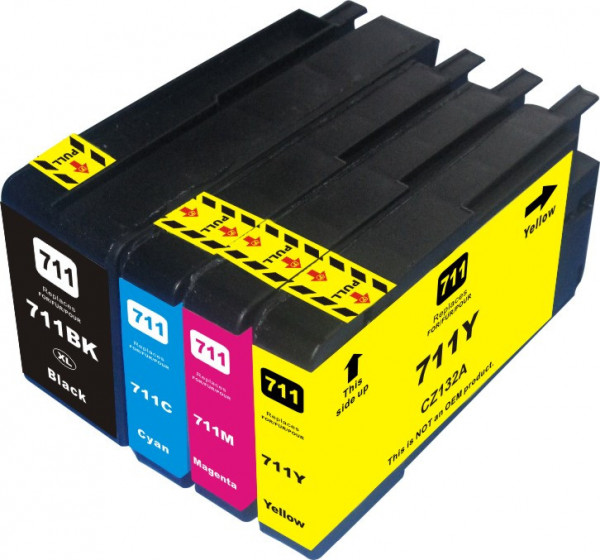 Alternatíva Color X CZ132A (č. 711 Y) - atrament yellow pre HP Designjet T120/520, 30ml