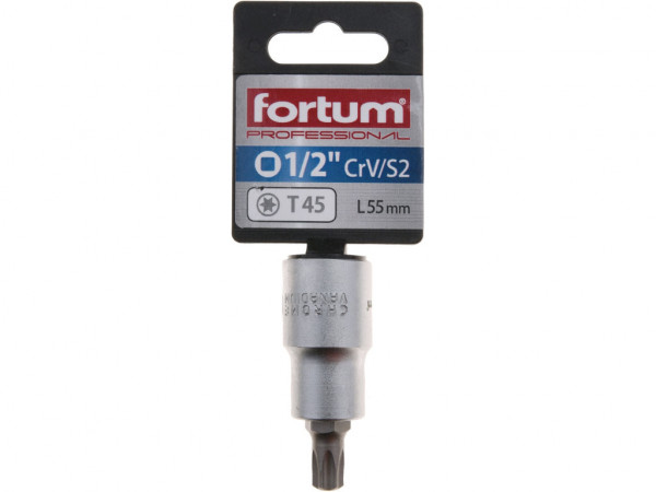 hlavice zástrčná 1/2' hrot TORX, T45, L 55mm