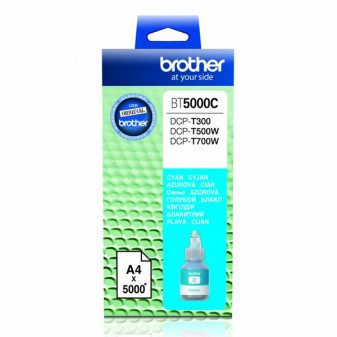 Brother originálny ink BT-5000C, cyan, 5000str., Brother DCP T300, DCP T500W, DCP T700W