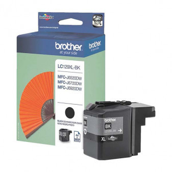 Brother originálny ink LC-129XLBK, black, 2400str., Brother MFC J6920DW