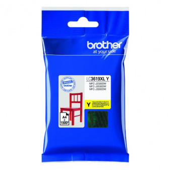 Brother originálny ink LC-3619XLY, yellow, 1500str., Brother MFCJ2330, 3530, 3930