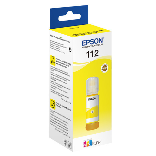 Epson originálny ink C13T06C44A, žltá, 1ks, Epson L15150, L15160