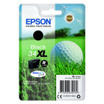 Epson originálny ink C13T34714010, T347140, 34XL, black, 16.3ml, Epson WF-3720DWF, 3725DWF
