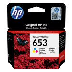 HP originálny ink 3YM74AE, Tri-colour, 200str., HP 653, HP DeskJet IA 6000, IA PLUS 6400