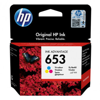 HP originálny ink 3YM74AE, Tri-colour, 200str., HP 653, HP DeskJet IA 6000, IA PLUS 6400