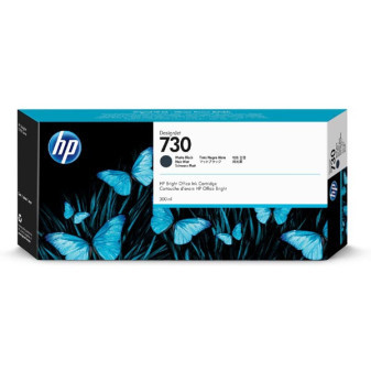 HP originálny ink P2V71A, HP 730, matný čierny, 300ml, HP HP DesignJet T1700 44 printer series, T