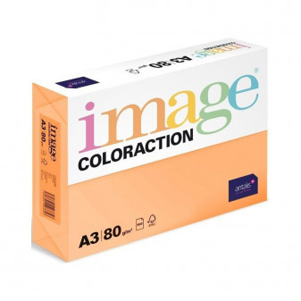 Farebný papier IMAGE Venezia - sýta oranžová, A3, 80g, 500 listov