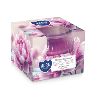 Vonná sviečka Kvetinový raj - Floral Paradise sn69-469 Aura