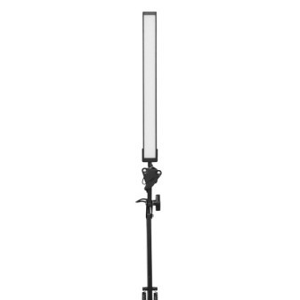 Platinet stolná LED lampa Flexy 10W stmievateľná s klipom, 1 rameno, čierna