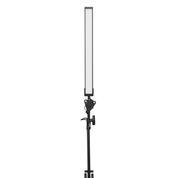 Platinet stolná LED lampa Flexy 10W stmievateľná s klipom, 1 rameno, čierna