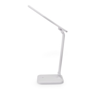 Platinet stolná LED lampa Remus 5W stmievateľná, dotykové ovládanie, bezdrôtové nabíjanie, USB port