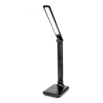 Platinet stolná LED lampa Remus 5W stmievateľná, dotykové ovládanie, bezdrôtové nabíjanie, USB port