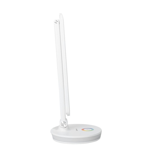 Platinet stolná LED lampa 12W stmievateľná, dotykové ovládanie, USB port, biela
