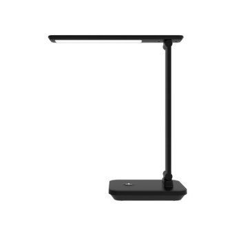 Platinet stolná LED lampa 5W stmievateľná, dotykové ovládanie, integrovaná batéria 6000mAh, čierna
