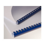 Plastové chrbty Eurosupplies 8 modré