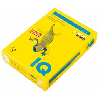 Farebný papier IQ IG50 - A4 80g žltá intenzívna 500 listov