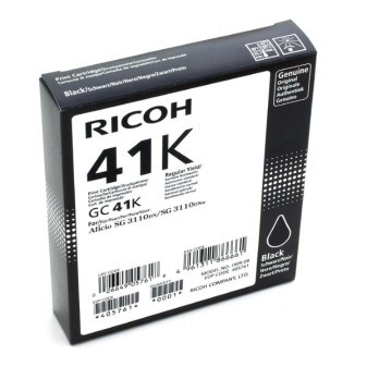 Ricoh originálna gélová náplň 405761, black, 2500str., GC41HK, Ricoh AFICIO SG 3100, SG 3110DN,