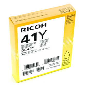 Ricoh originálna gélová náplň 405764, žltá, 2200str., GC41HY, Ricoh AFICIO SG 3100, SG 3110DN,