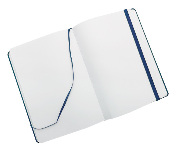Notes Luxi prázdny - A5 - lamino - námornícka modrá