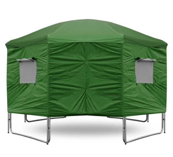 Aga Stan na trampolínu 366 cm (12 ft) Tmavo zelený